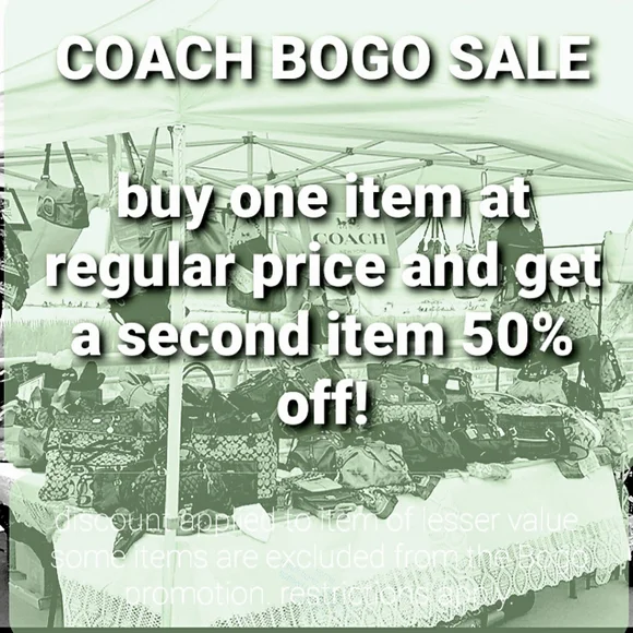 Coach BOGO 50%✓🌟 - Picture 2 of 2